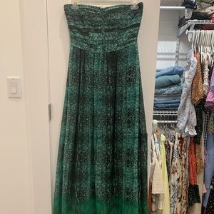 Anthropologie Chiffon Maxi Dress